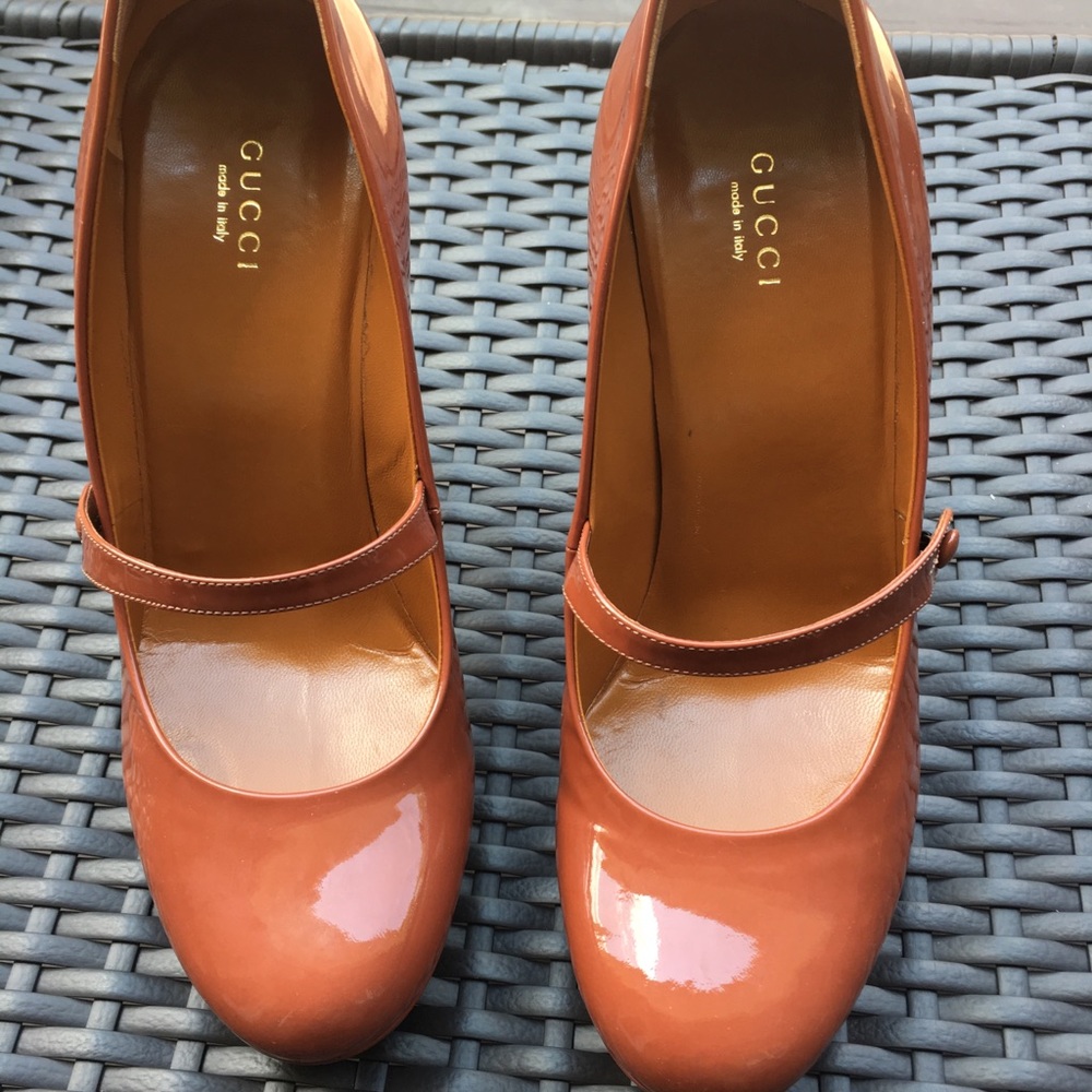 Gucci platform heels